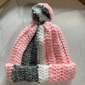 Kids Handmade Crocheted Winter Hat